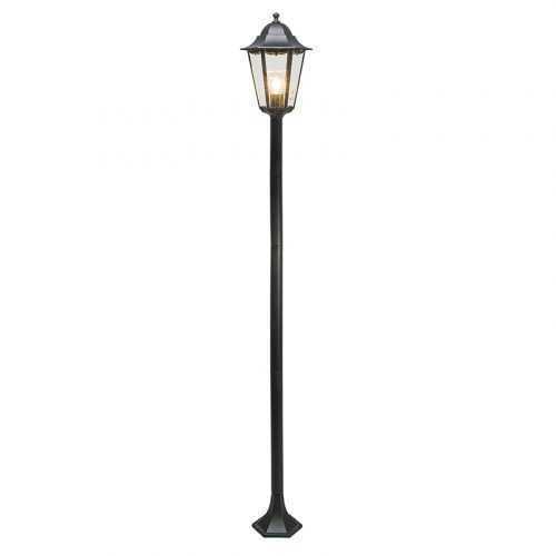 Klasická stojící venkovní lampa černá 170 cm IP44 - New Orleans 1