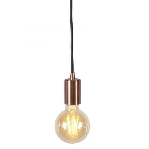 Průmyslová závěsná lampa měděná - Facil 1