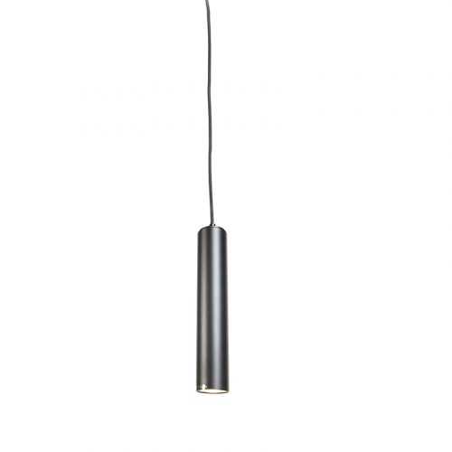 Smart hanglamp zwart incl. wifi GU10 lichtbron - Tuba Small