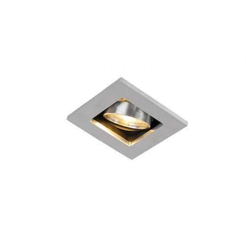 Smart inbouwspot staal incl. Wifi GU10 - Qure