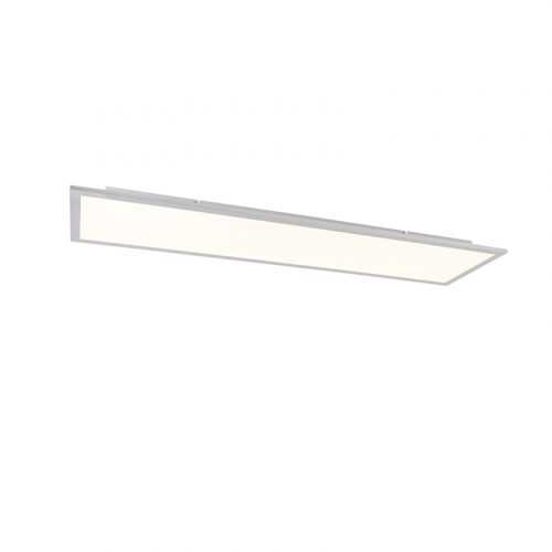 Stropní lampa bílá 120 cm vč. LED s dálkovým ovládáním - Liv