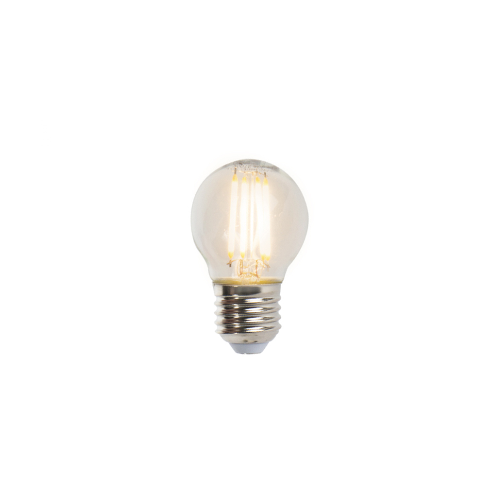 E27 stmívatelné LED vlákno P45 kuličková lampa 5W 470 lm 2700K