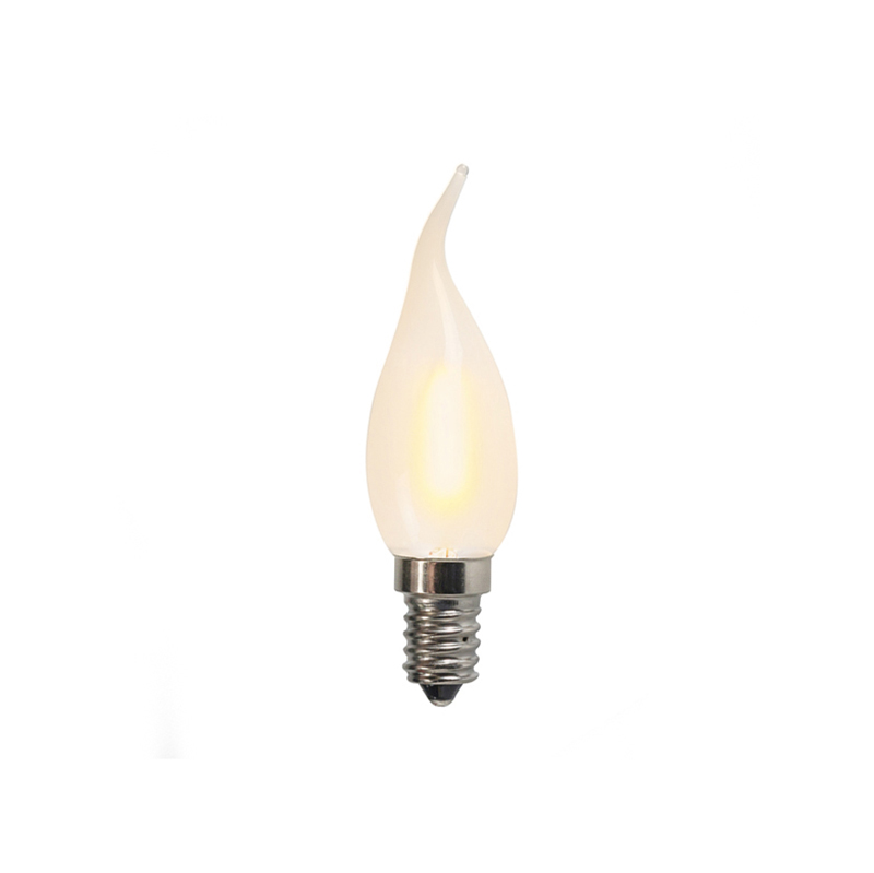 Sada 3 E14 LED matných svíčkových lamp BXS35 1W 2200K