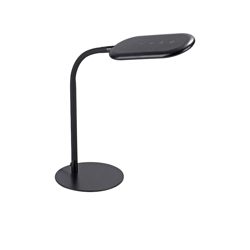 Moderne tafellamp zwart dimbaar incl. LED - Kiril