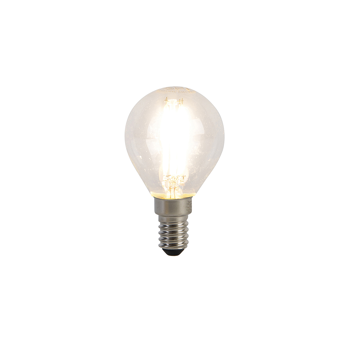 E14 LED lamp filament P45 4W 470 lm 2700K