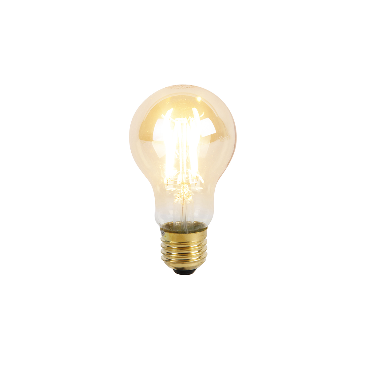 E27 3-staps dimbare LED lamp A60 goldline 5W 530 lm 2200K
