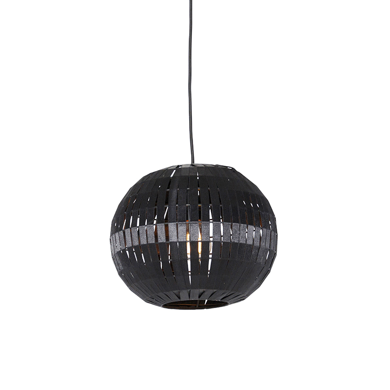 Moderne hanglamp zwart 30 cm - Zoë