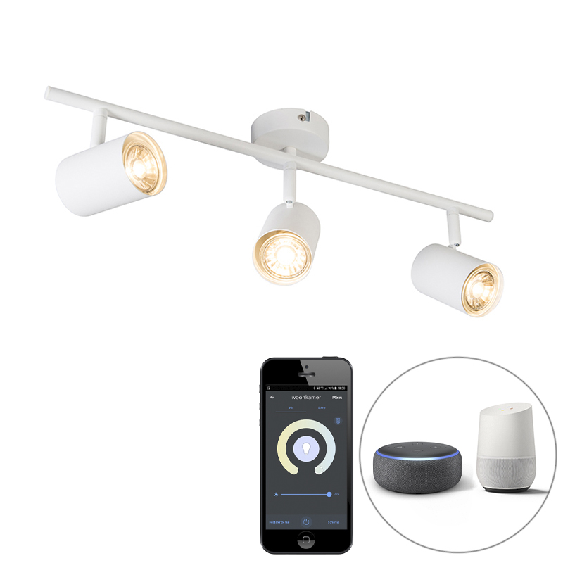 Smart spot wit kantelbaar incl. Wifi GU10 - Jeana 3