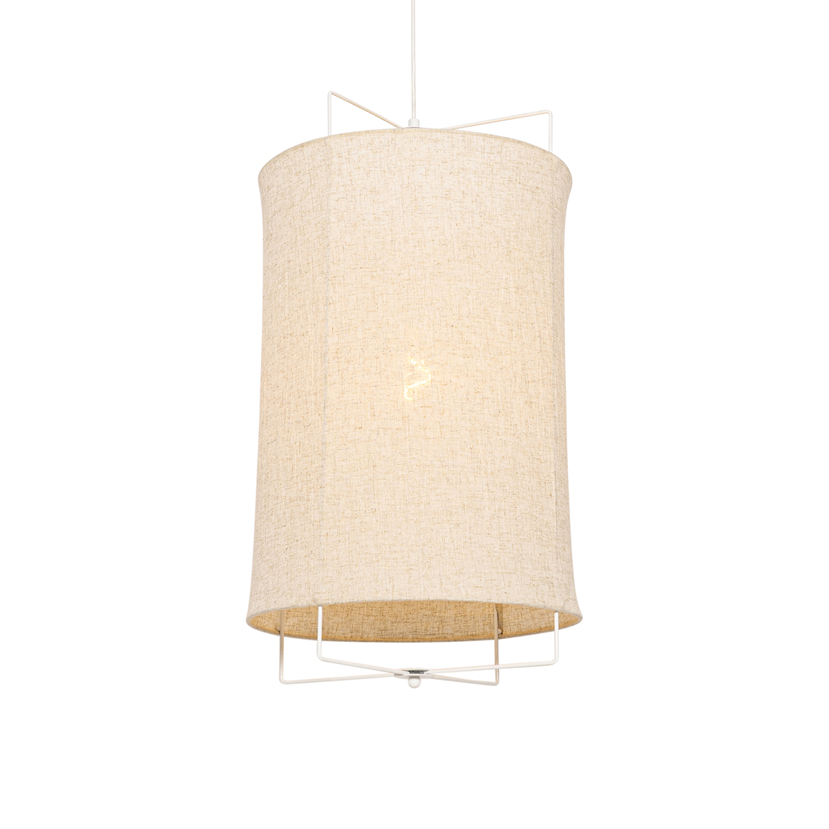 Design hanglamp beige - Rich