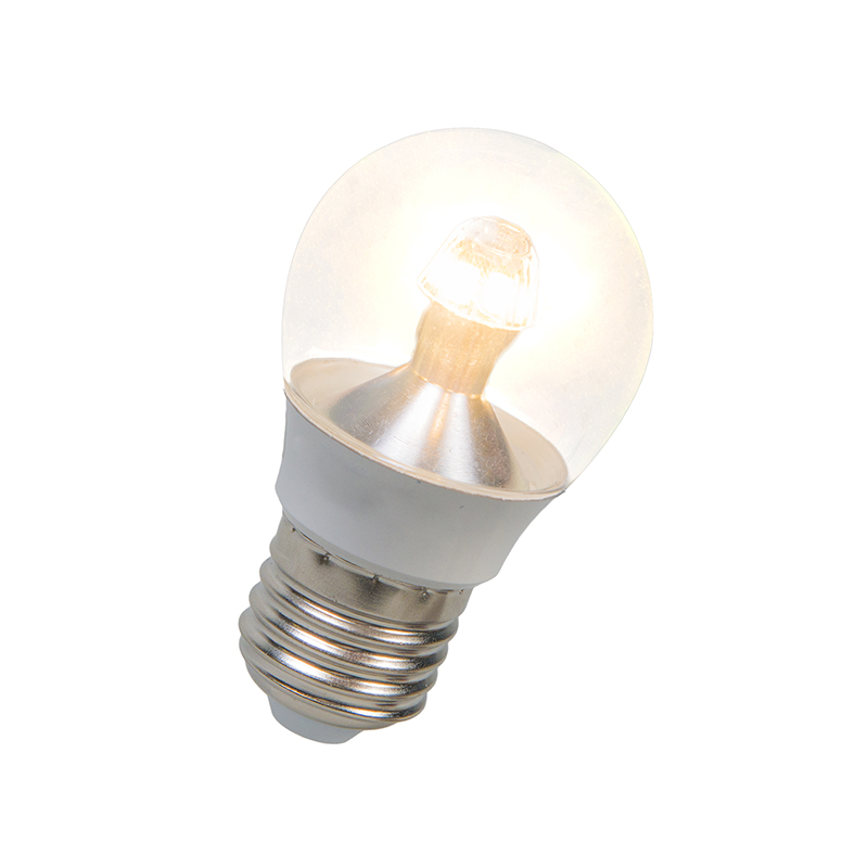 LED kuličková lampa E27 4W 250 lumenů teplá bílá Stmívatelné