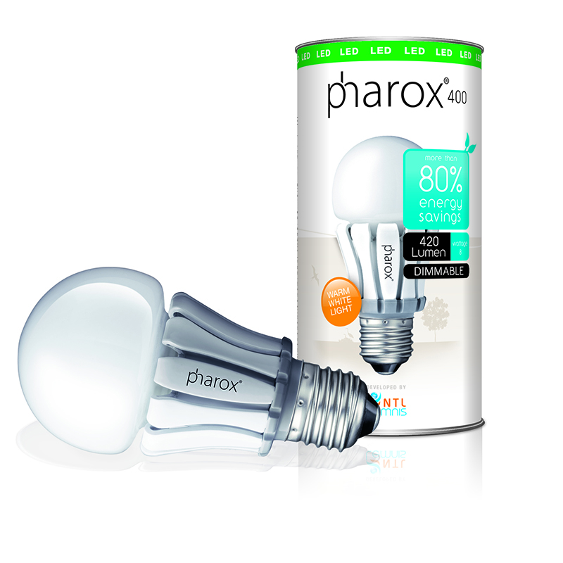 LED žárovka Pharox 400 E27 8W 230V