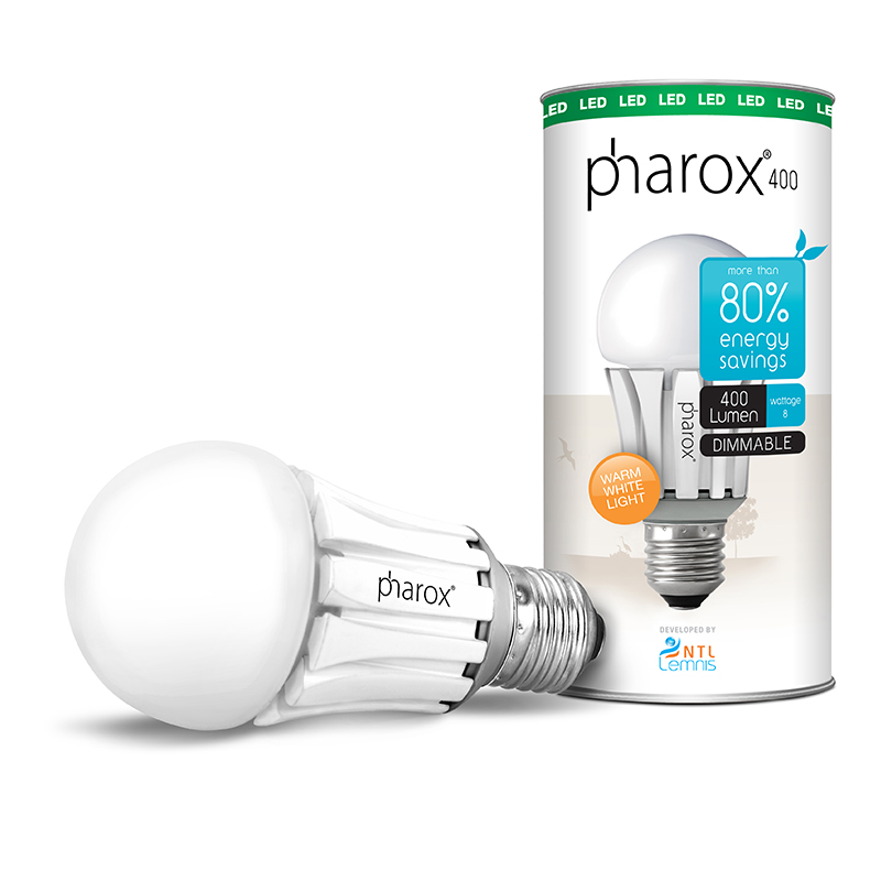 LED žárovka Pharox 400 E27 8W