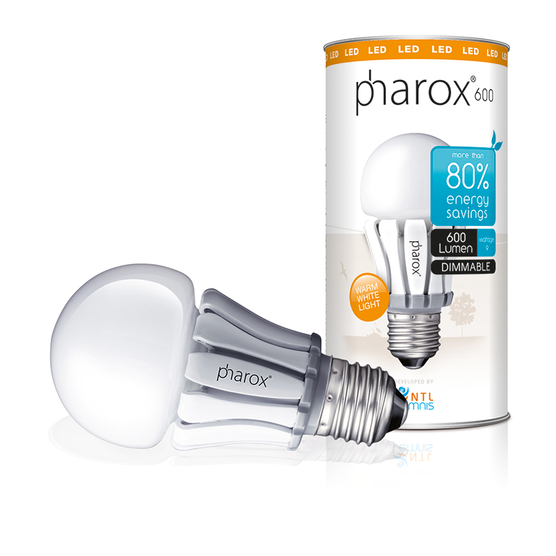 LED žárovka Pharox 600 E27 9W