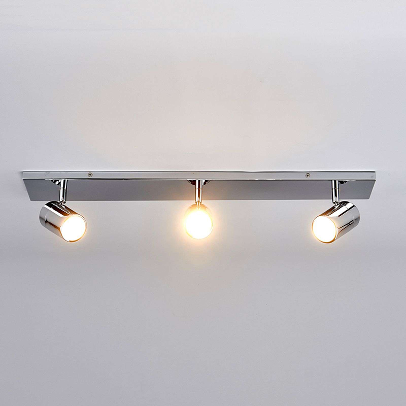 Moderní 3-světelná koupelnová lampa chrom IP44 - Dejan