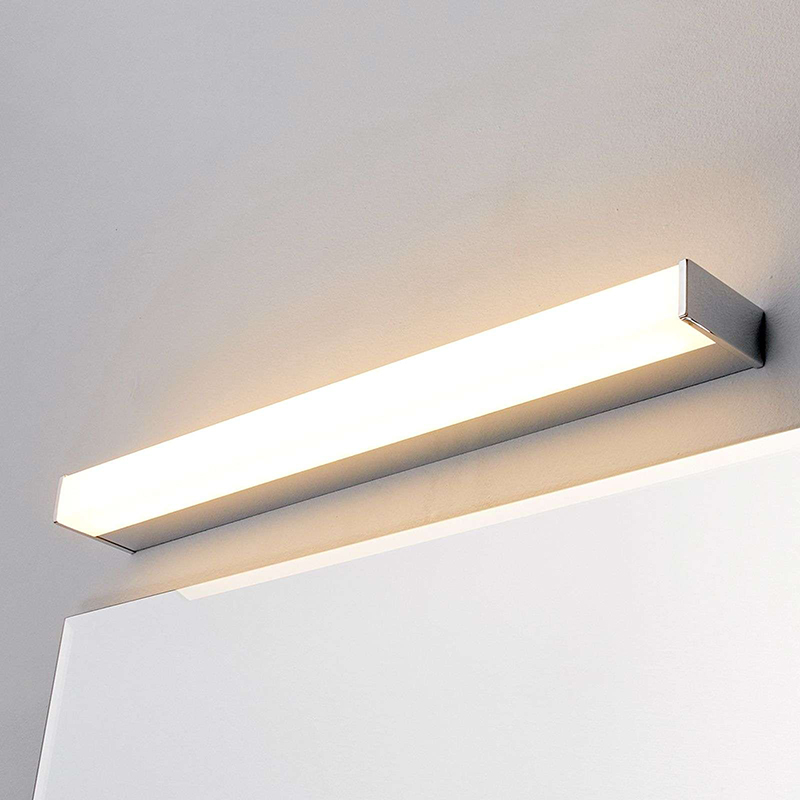 Moderní koupelnová lampa chrom 58 cm včetně LED IP44 - Philippa