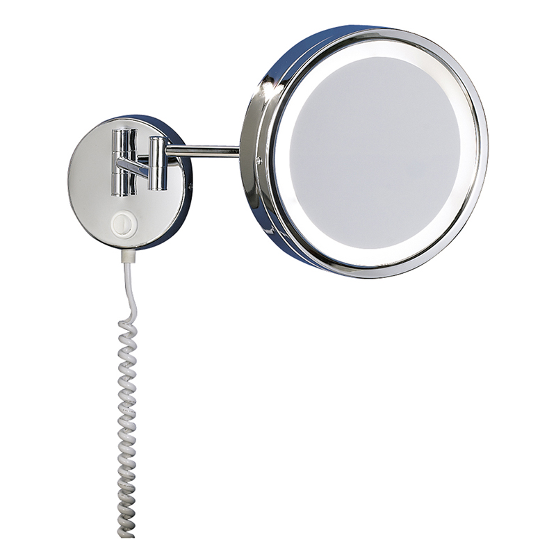 Moderní koupelnové nástěnné svítidlo včetně LED 3x zvětšovacího zrcadla - Mirror