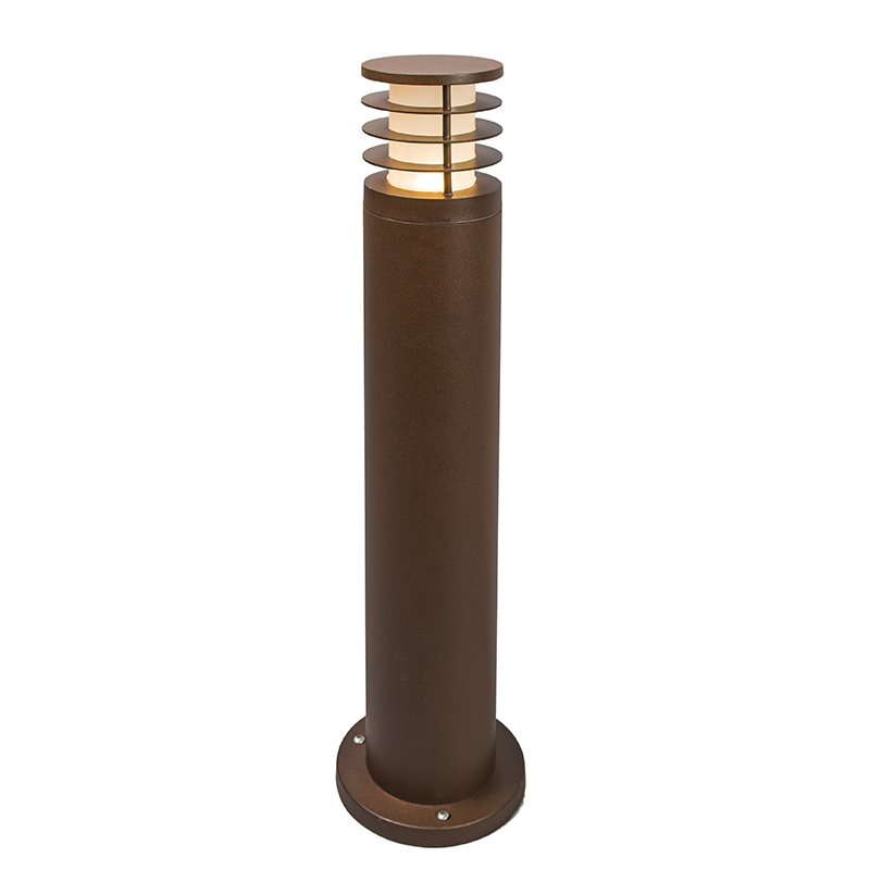 Venkovní lampa Maják tyč 65cm rez barva