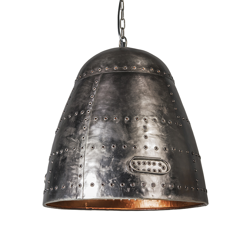 Závěsná lampa Steampunk ocel