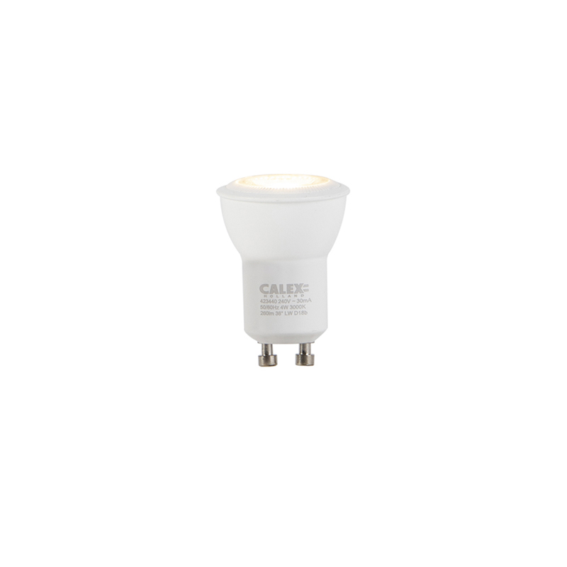 GU10 dimbare LED lamp 35mm 4W 246 lm 3000K