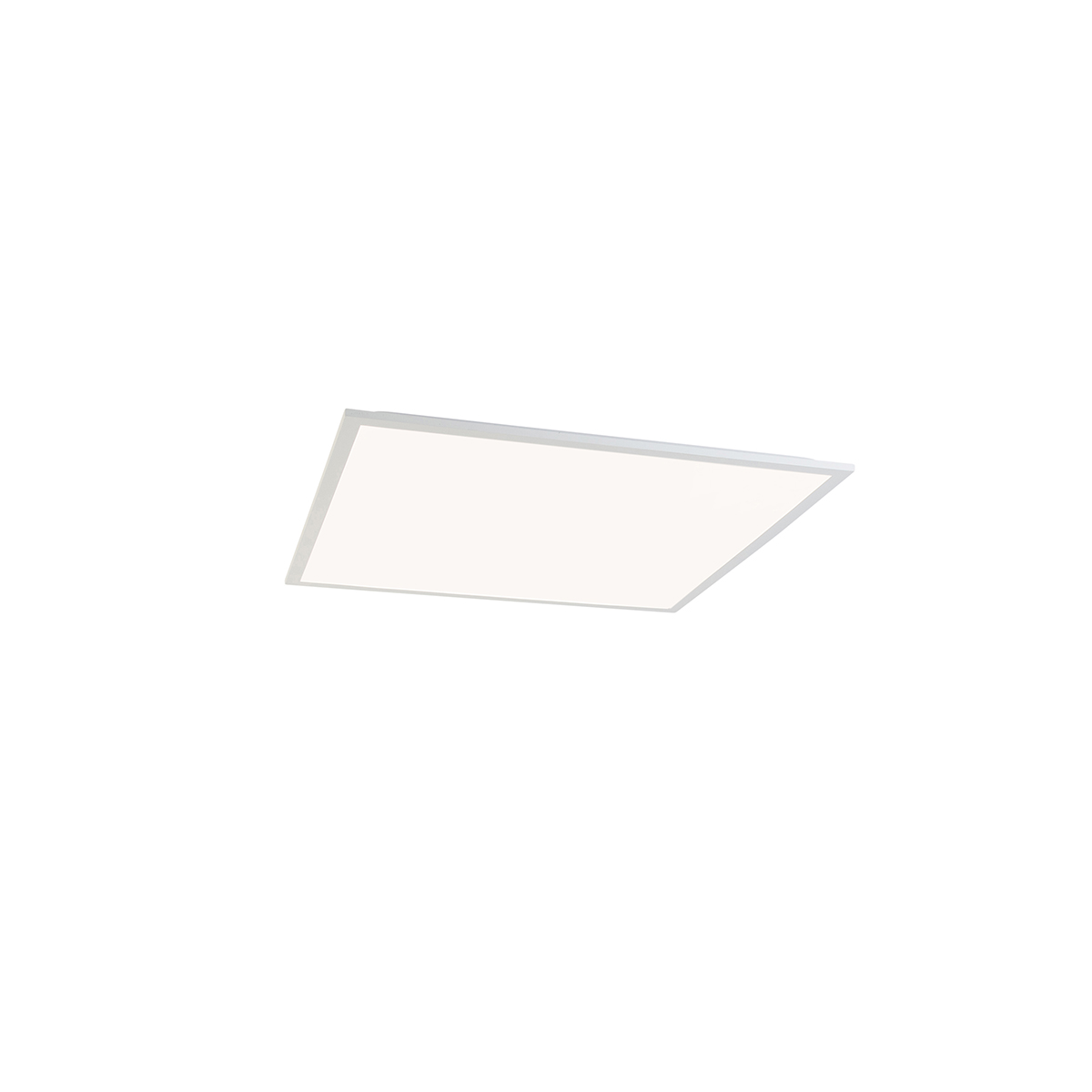 Moderne systeem plafonlamp wit vierkant incl. LED - Pawel