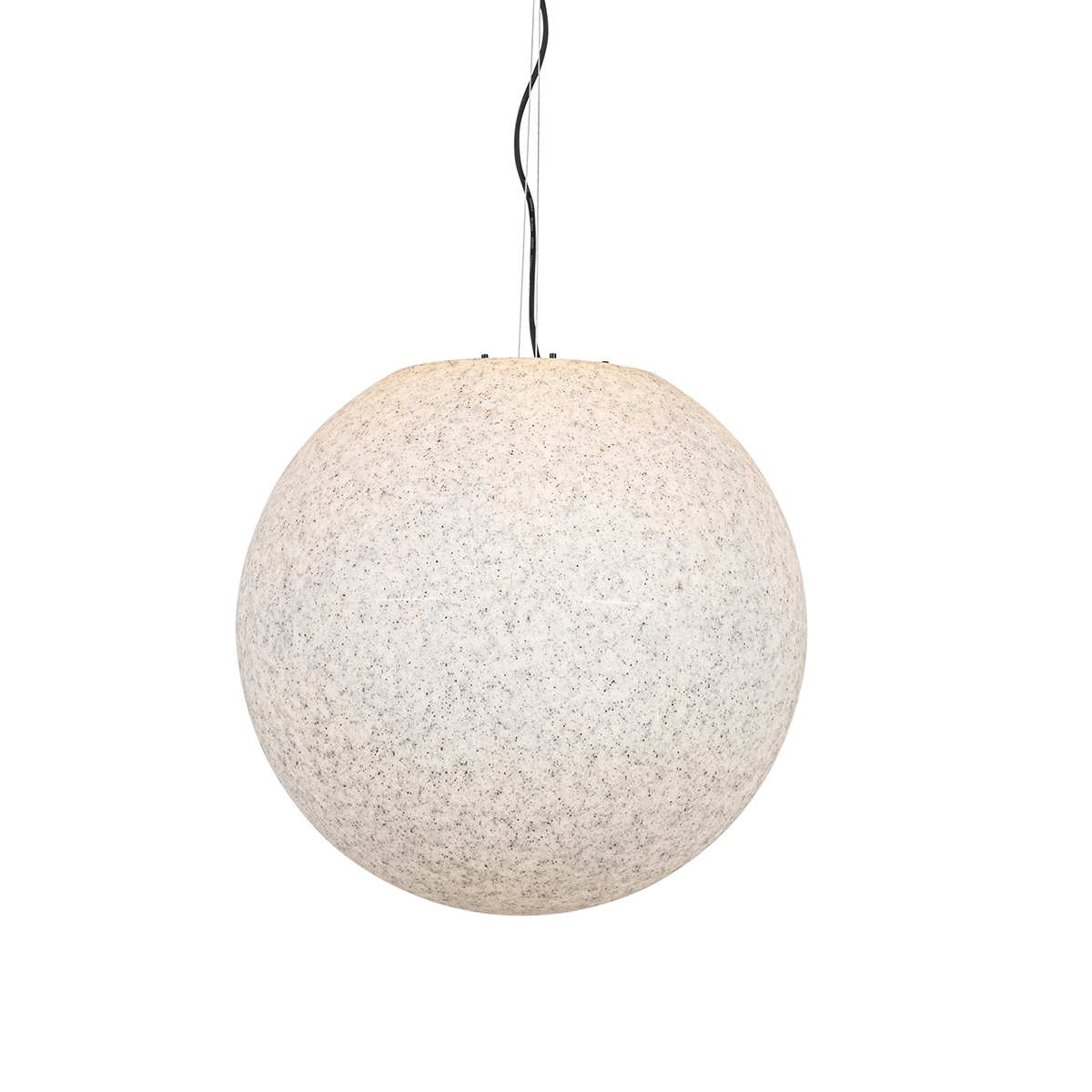 Moderne buiten hanglamp grijs 56 cm IP65 - Nura