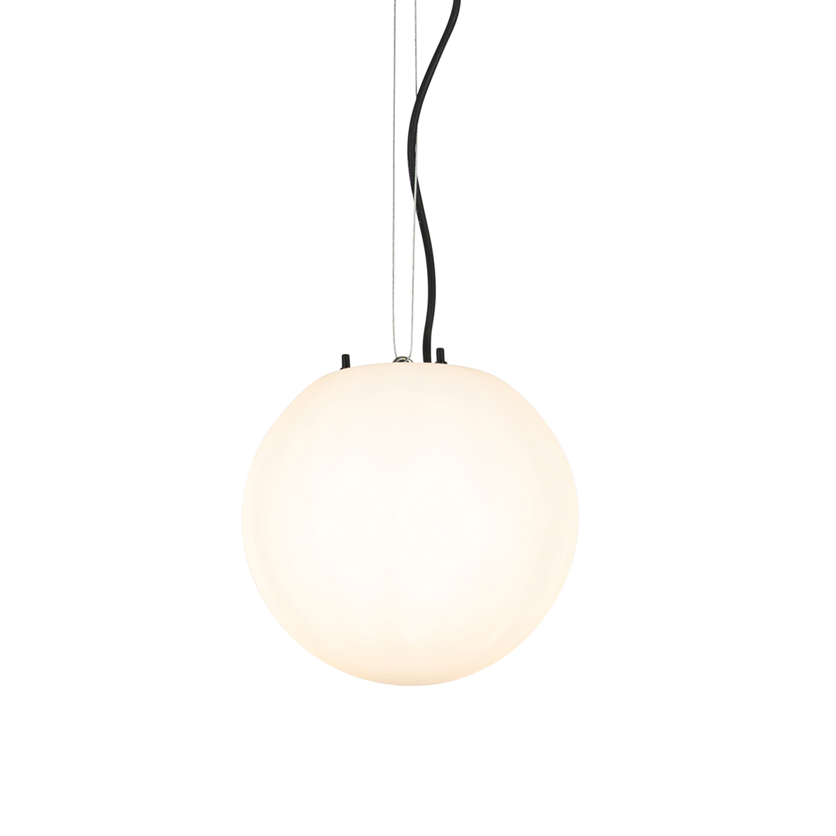 Moderne buiten hanglamp wit 25 cm IP65 - Nura