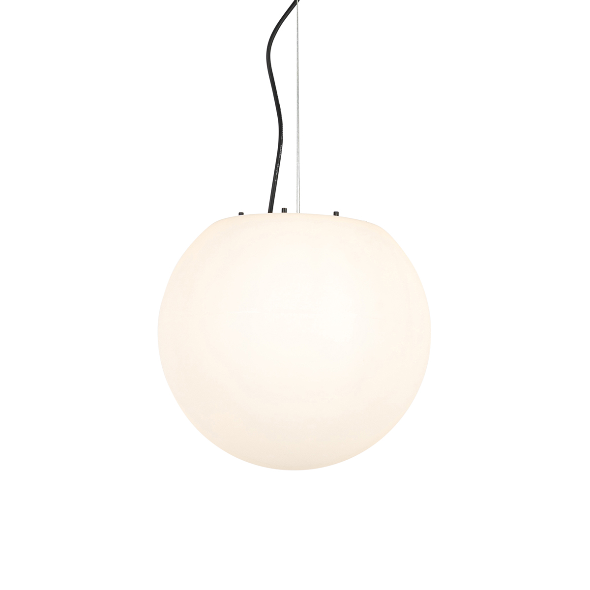 Moderne buiten hanglamp wit 35 cm IP65 - Nura