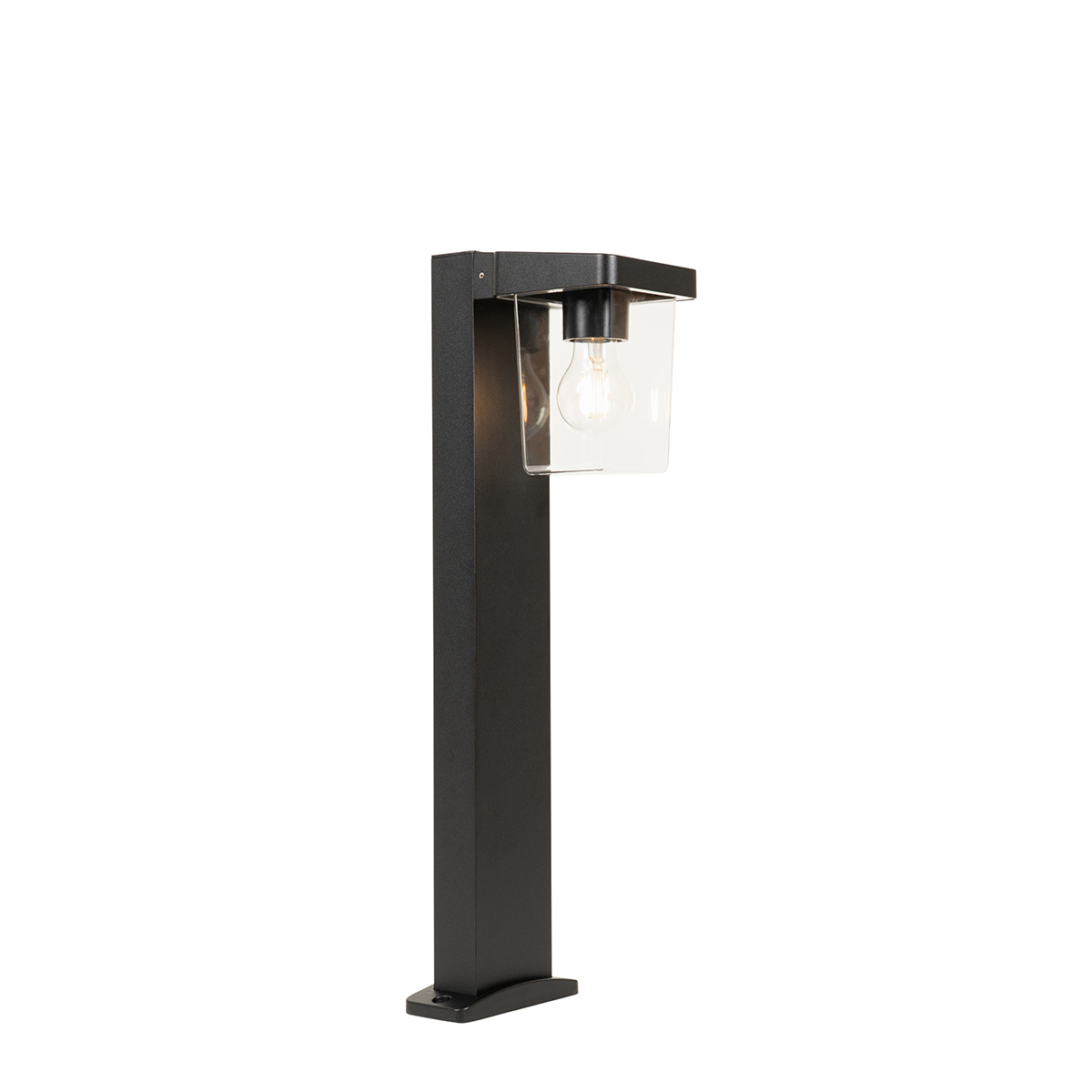 Moderne staande buitenlamp zwart 60 cm IP54 - Chimay