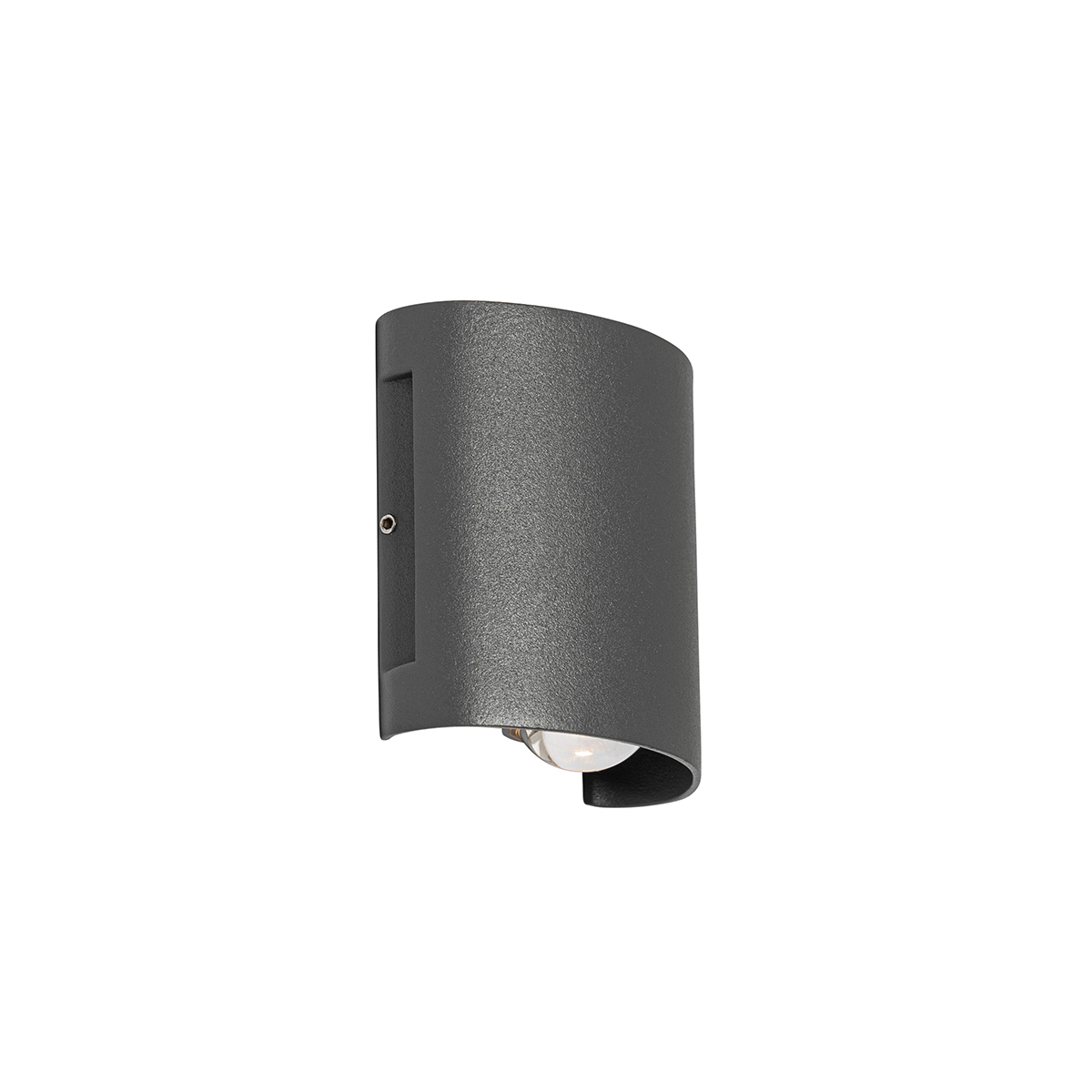 Buiten wandlamp donkergrijs incl. LED 2-lichts IP54 - Silly