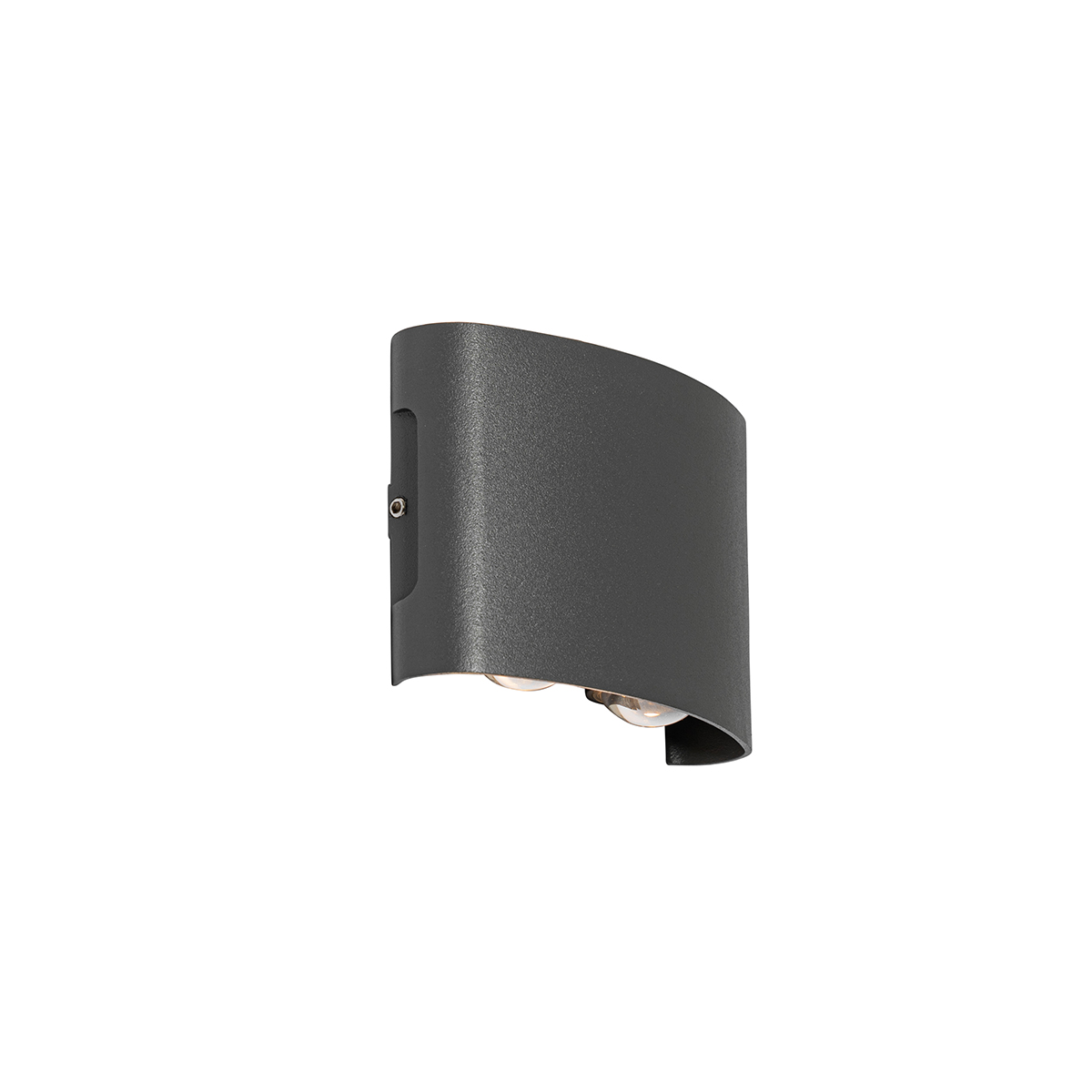 Buiten wandlamp donkergrijs incl. LED 4-lichts IP54 - Silly