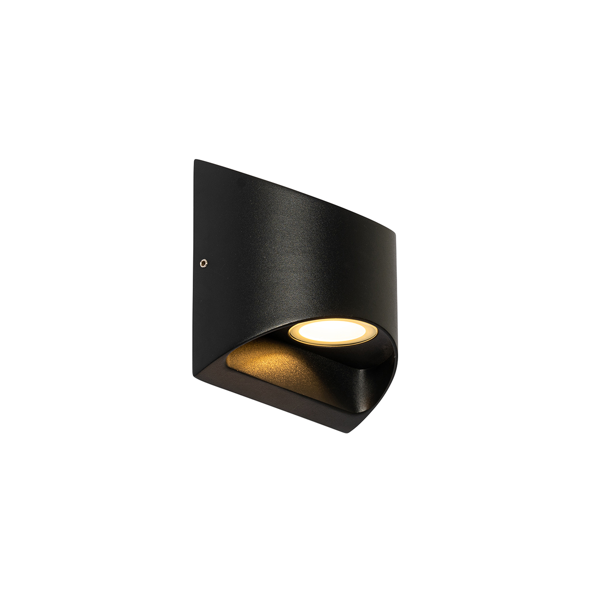 Moderne buitenwandlamp zwart incl. LED IP54 - Mal