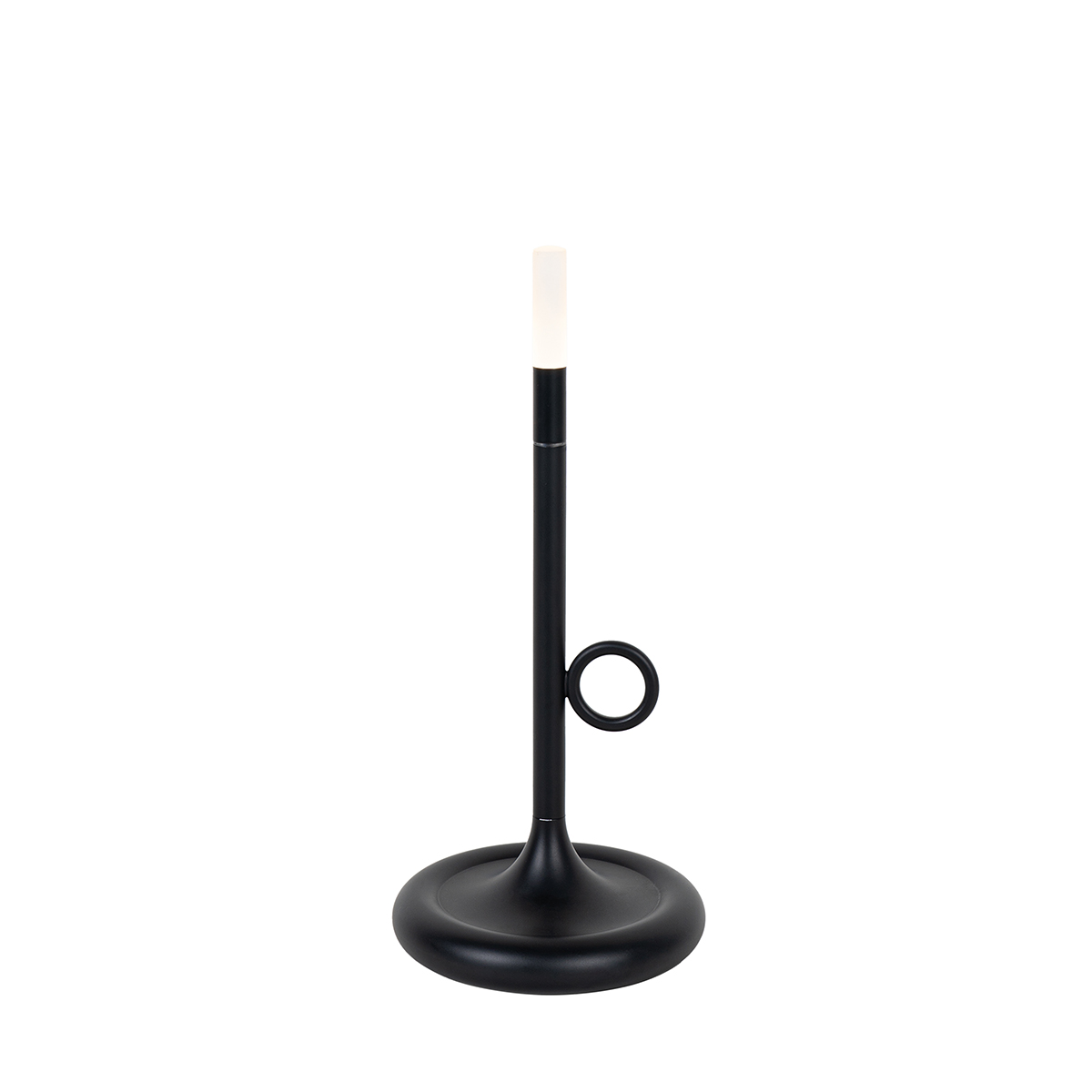 Buiten tafellamp zwart incl. LED en dimmer oplaadbaar - Sjarel