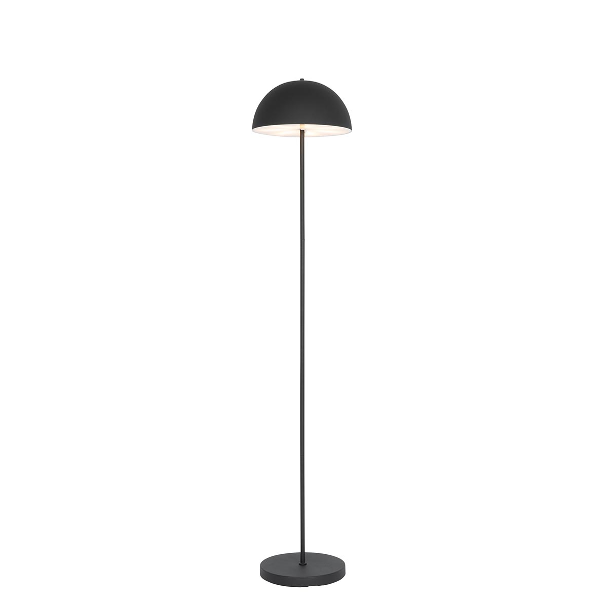 Buiten vloerlamp zwart oplaadbaar 3-staps dimbaar - Keira
