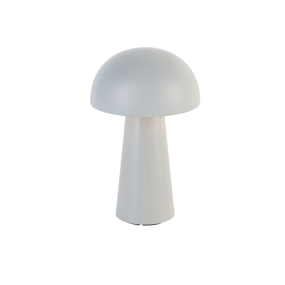 Tafellamp grijs incl. LED oplaadbaar en 3-staps touch dimmer IP44 - Daniel