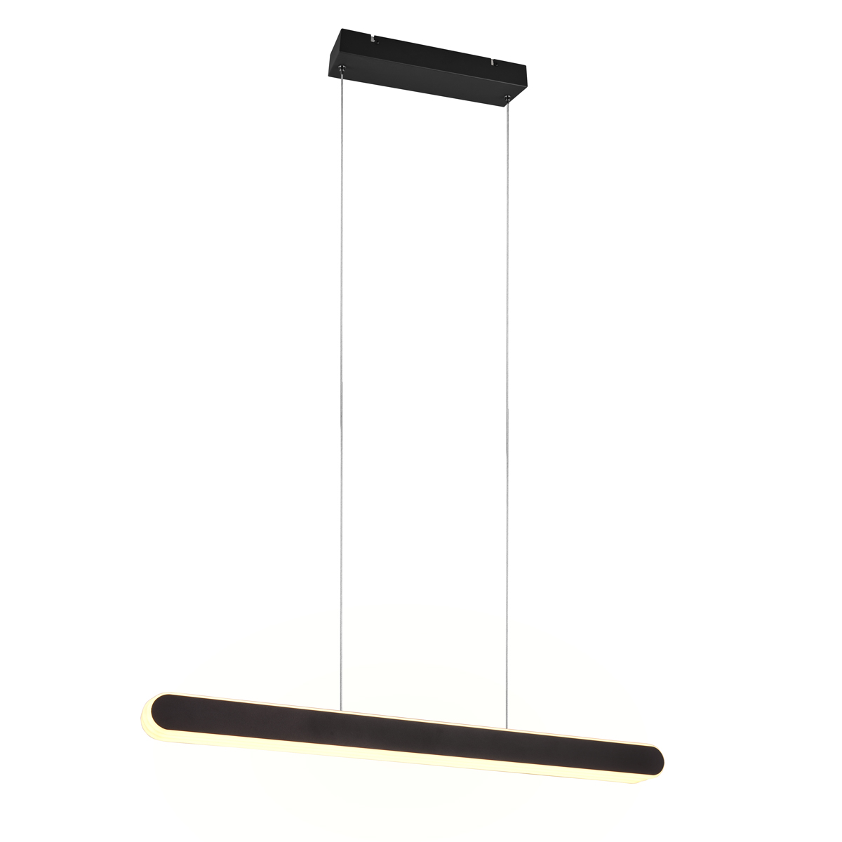Hanging lamp black incl. LED dimmable in kelvin adjustable - Yipke