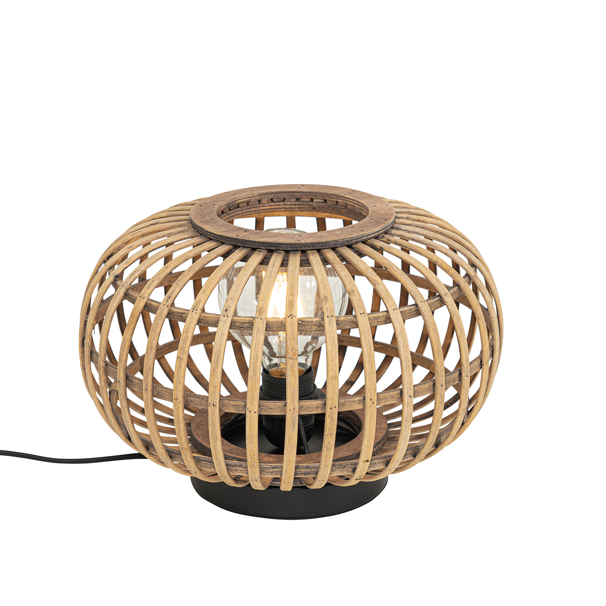 Orientální stolní lampa bambus - Amira