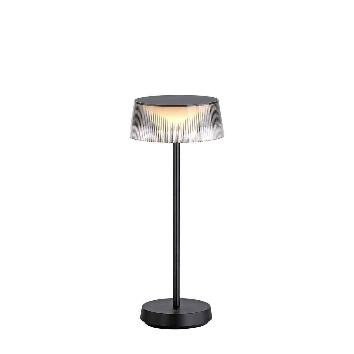 Outdoor table lamp black incl. LED with touch dimmer IP44 - Sammi