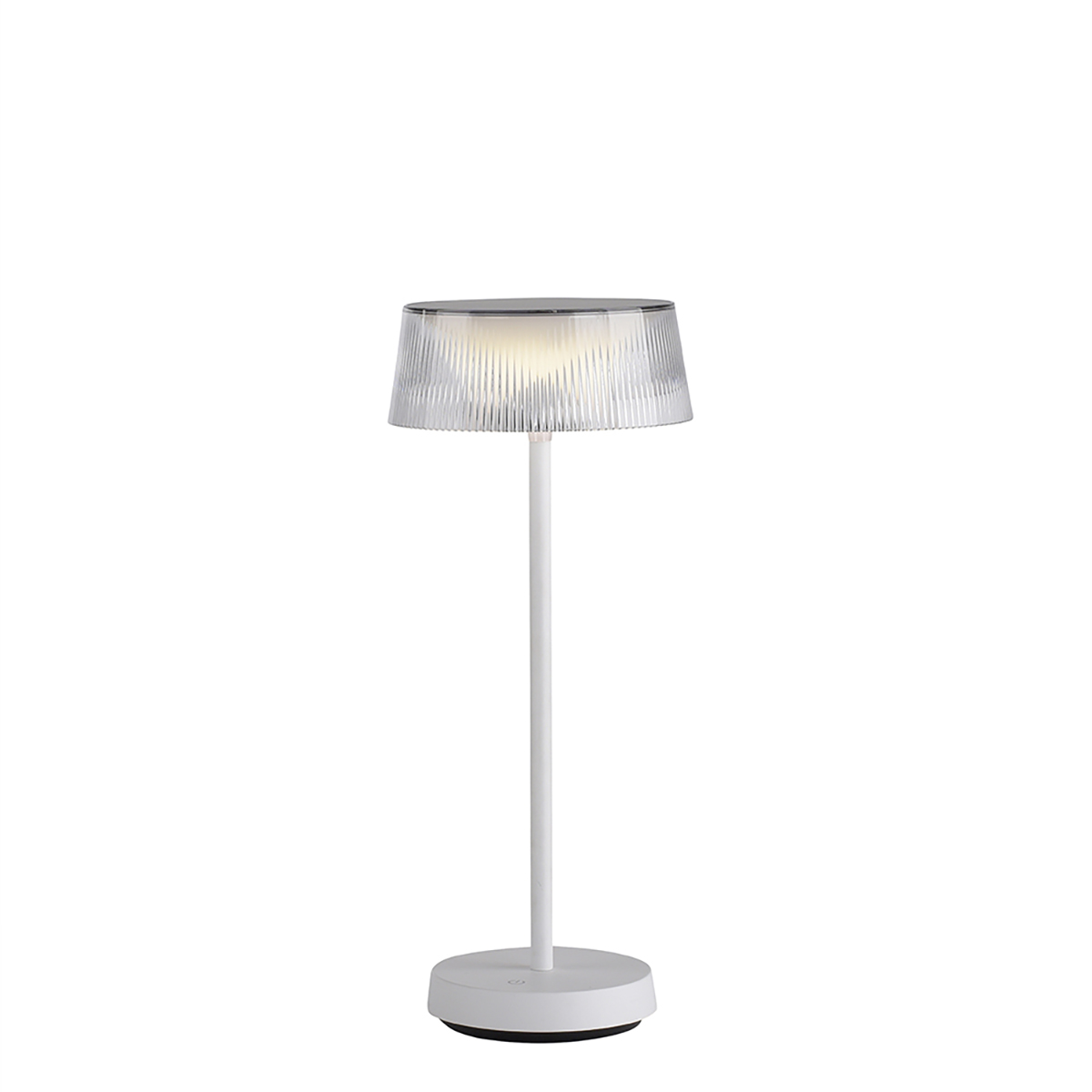 Outdoor table lamp white incl. LED with touch dimmer IP44 - Sammi