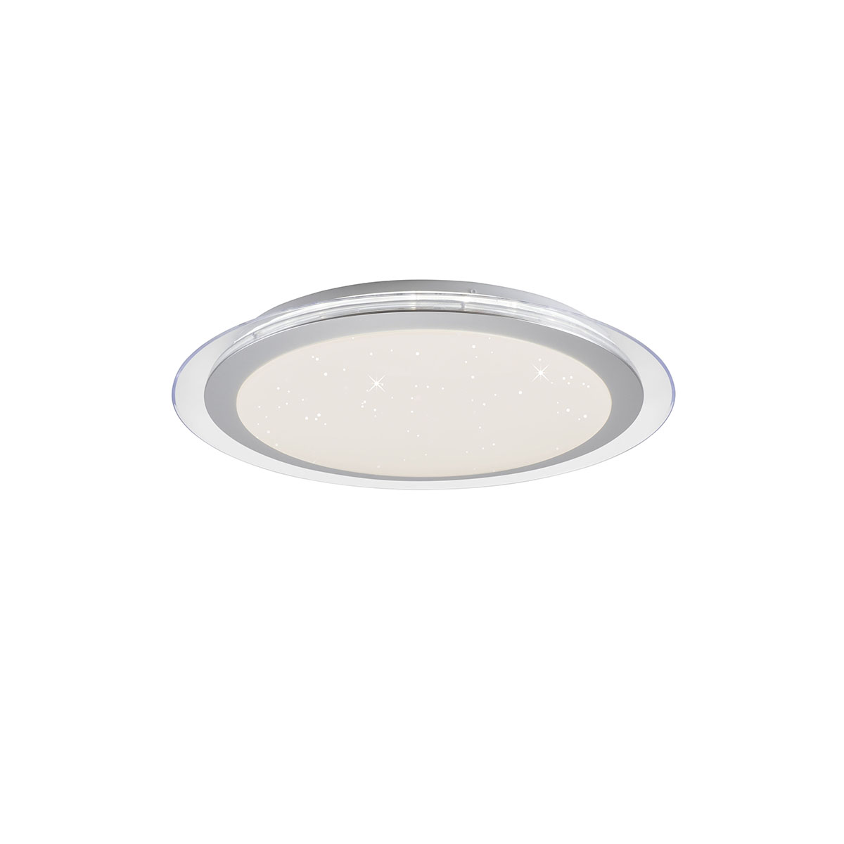 Plafondlamp wit incl. LED met afstandsbediening - Meidan