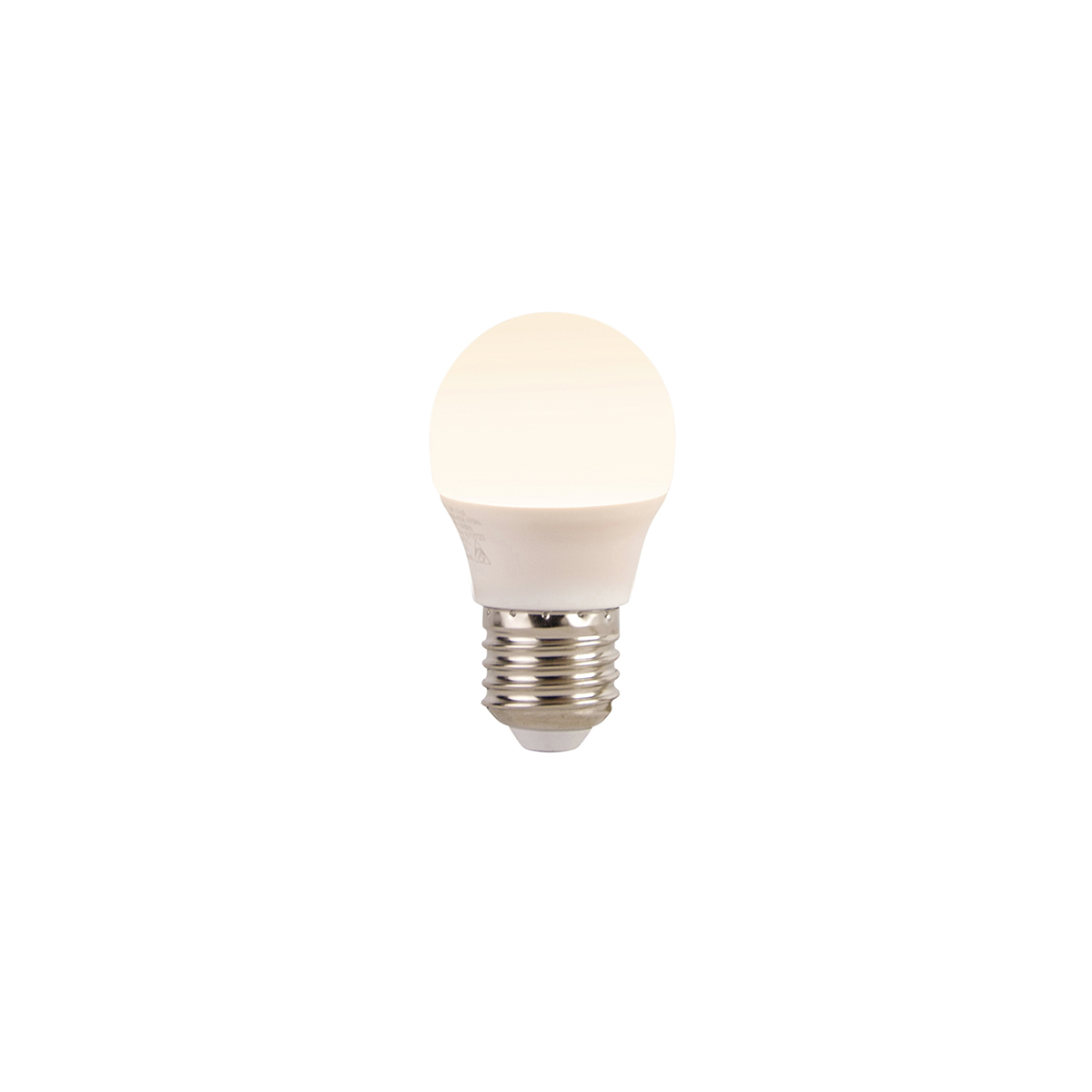 Smart E27 RGBW LED lamp P45 helder 4