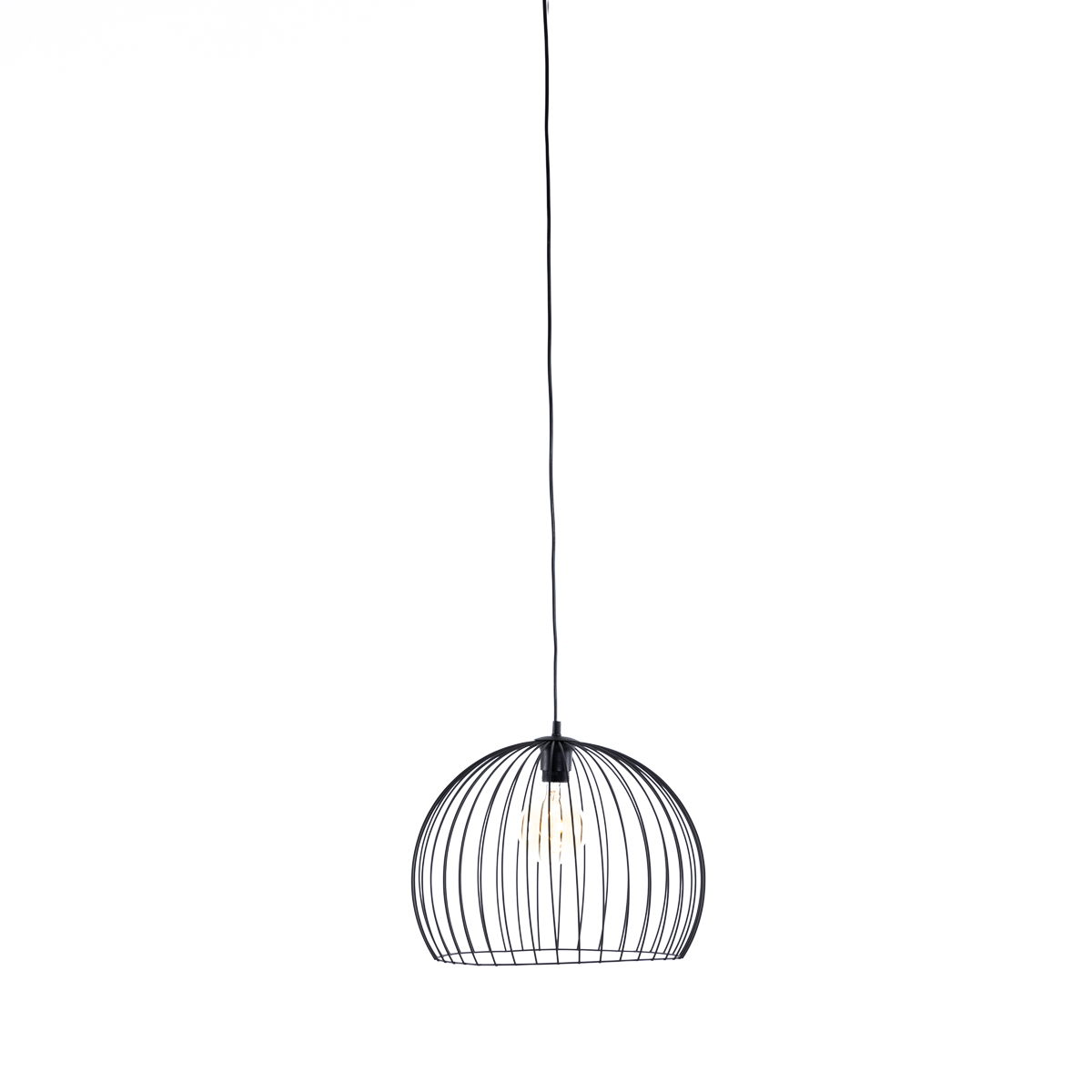 Moderne hanglamp zwart 40 cm - Koopa