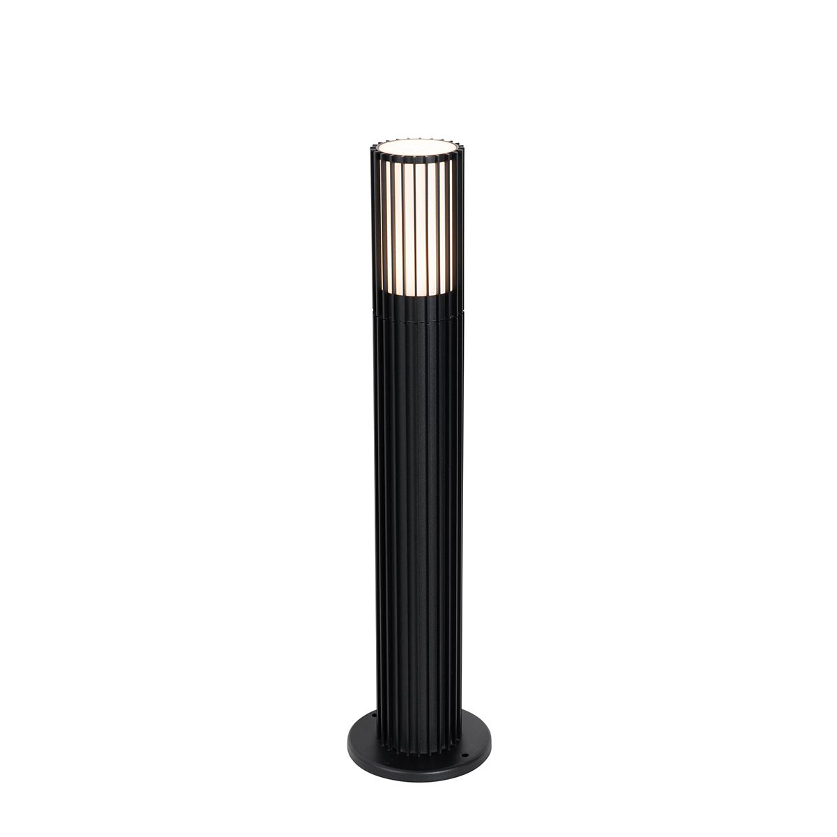 Smart buiten paaltje zwart 50 cm IP44 incl. Wifi G9 - Boris