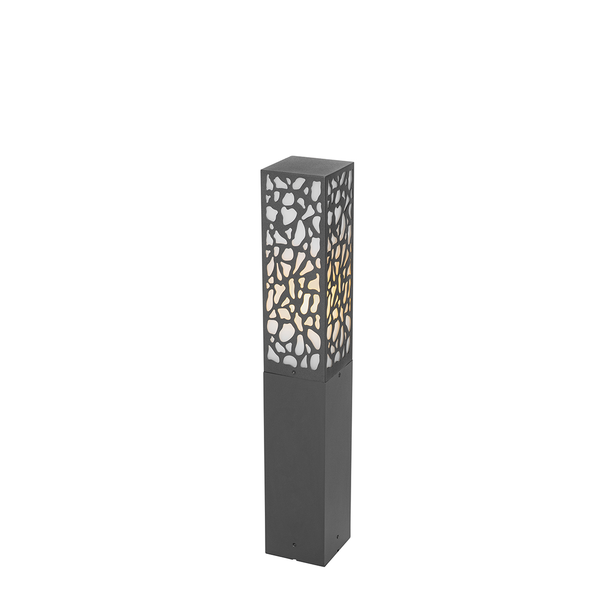 Smart buiten paaltje zwart 60 cm IP44 incl. Wifi ST64 - Nicole