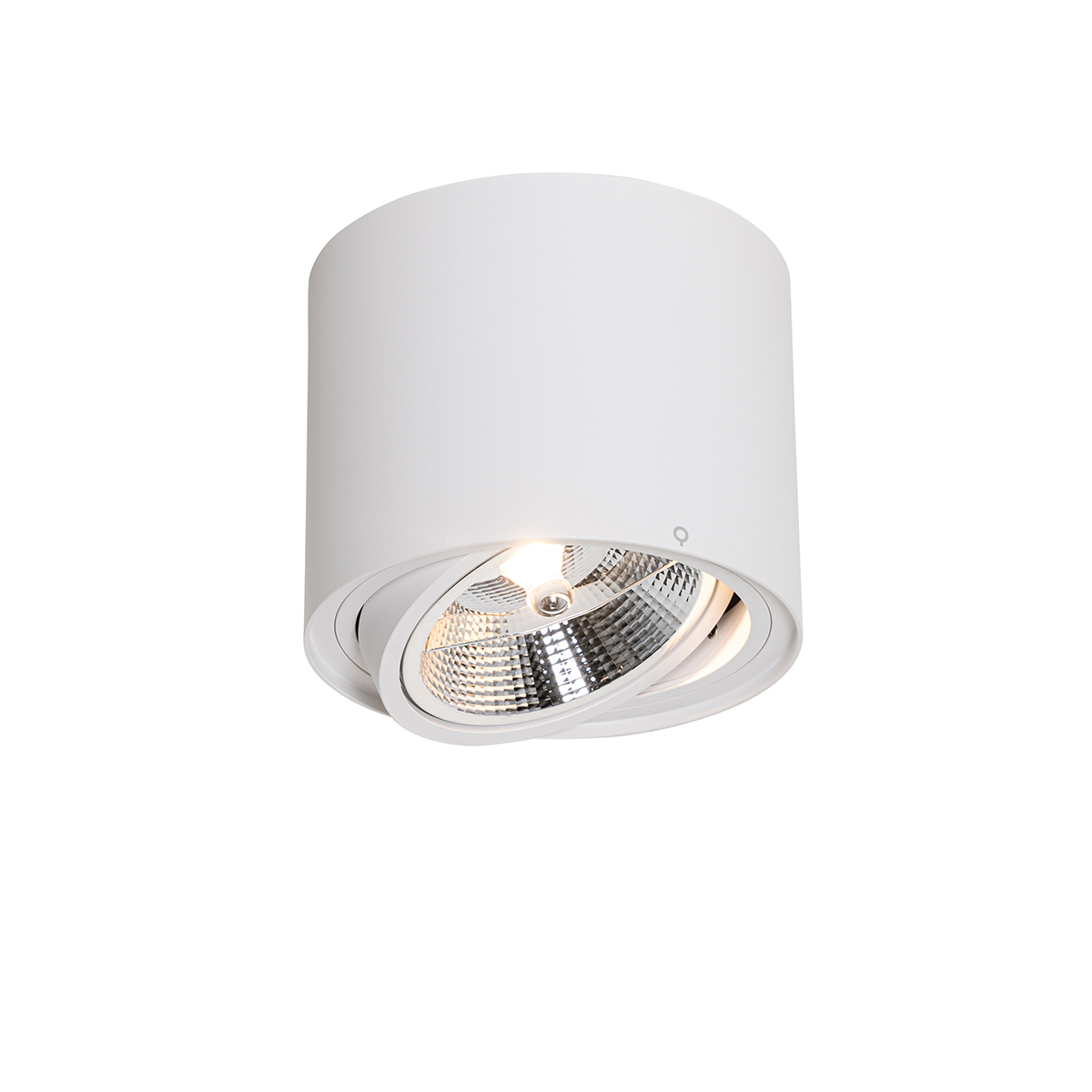 Smart plafondspot wit draai- en kantelbaar incl. Wifi GU10 111mm - Rondoo Up