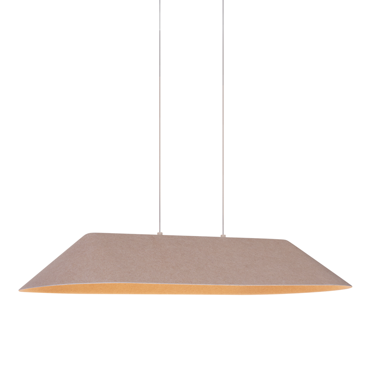 Moderní béžové závěsné svítidlo 109 cm včetně LED s 3-stupňovým stmíváním - Dani