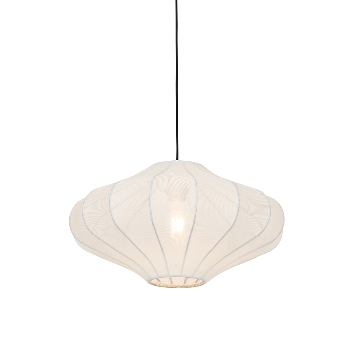 Smart hanglamp wit 50cm incl. Wifi ST64 - Plu