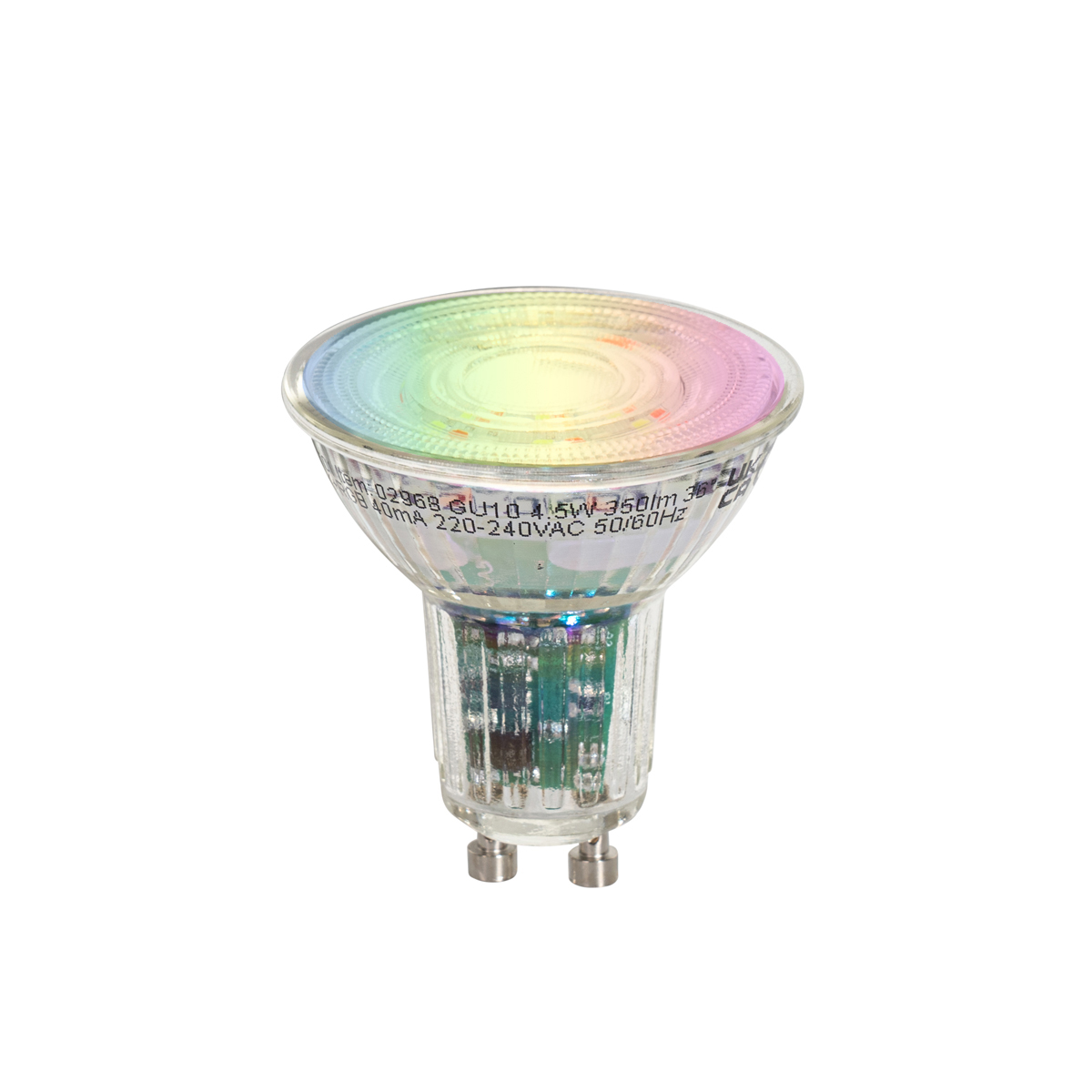 Chytré LED žárovky GU10 50 LED s vysokým jasem RGBW 4