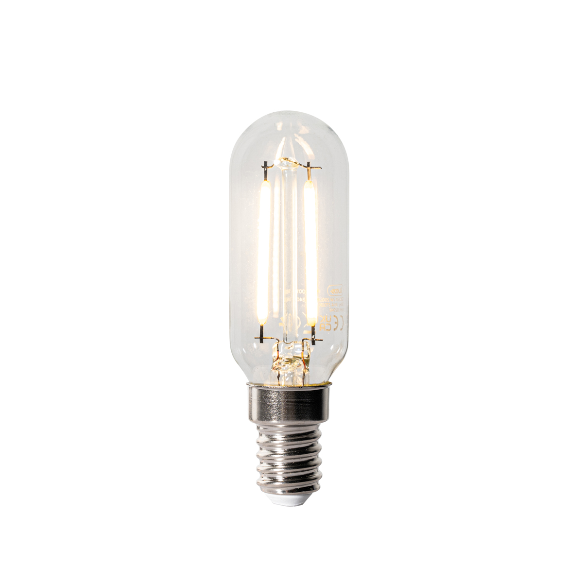E14 Stmívatelná LED žárovka T26 do chladničky 2W 200 lm 2700K
