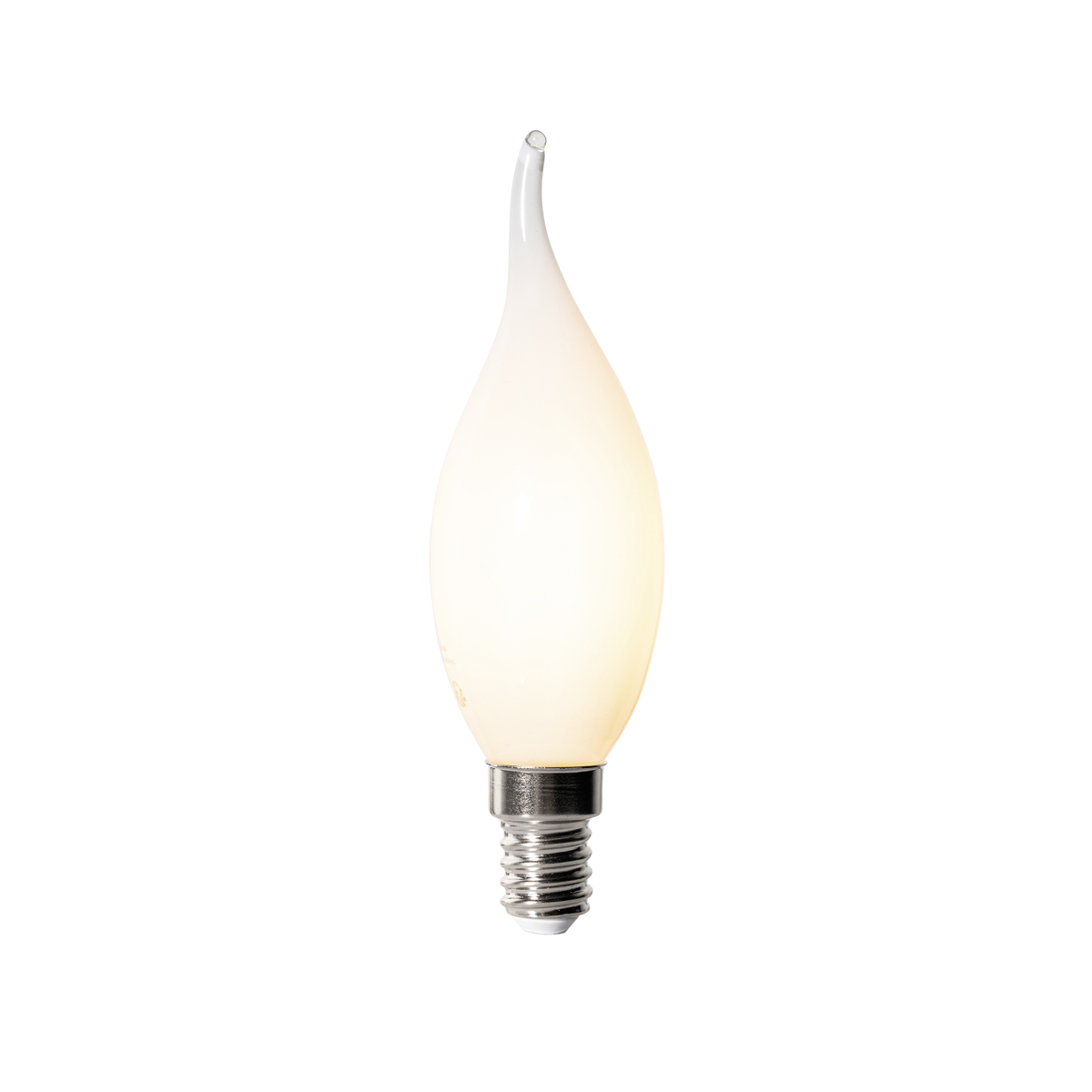 E14 stmívatelná LED žárovka BXS35 opál 4W 450 lm 2700K
