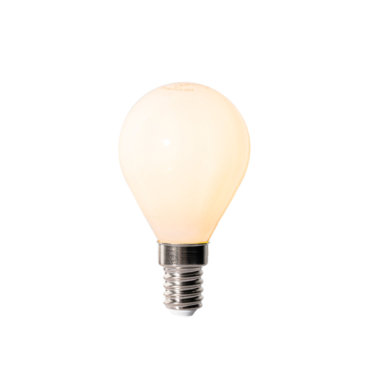 E14 stmívatelná LED žárovka P45 opál 5W 470 lm 2200K
